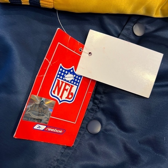 ⭐️ New Vintage Reebok San Diego Super Bowl XXXVII 2003 Jacket Large - Picture 7 of 9